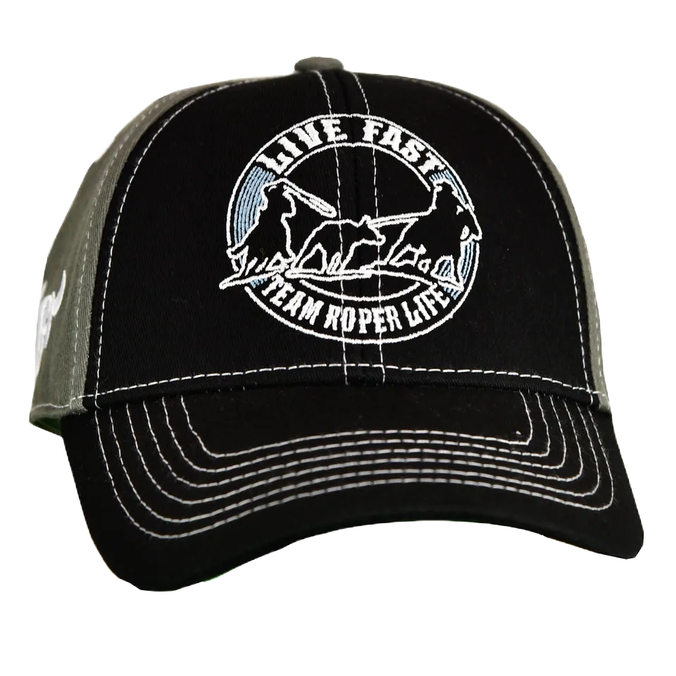 Cowboy Hardware® Boy's Western Rodeo Graphic Black Cap 701562-010