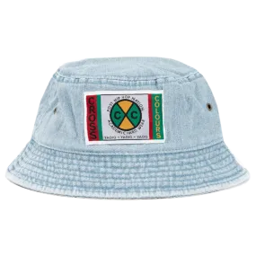 Cross Colours Denim Bucket Hat - Light Indigo