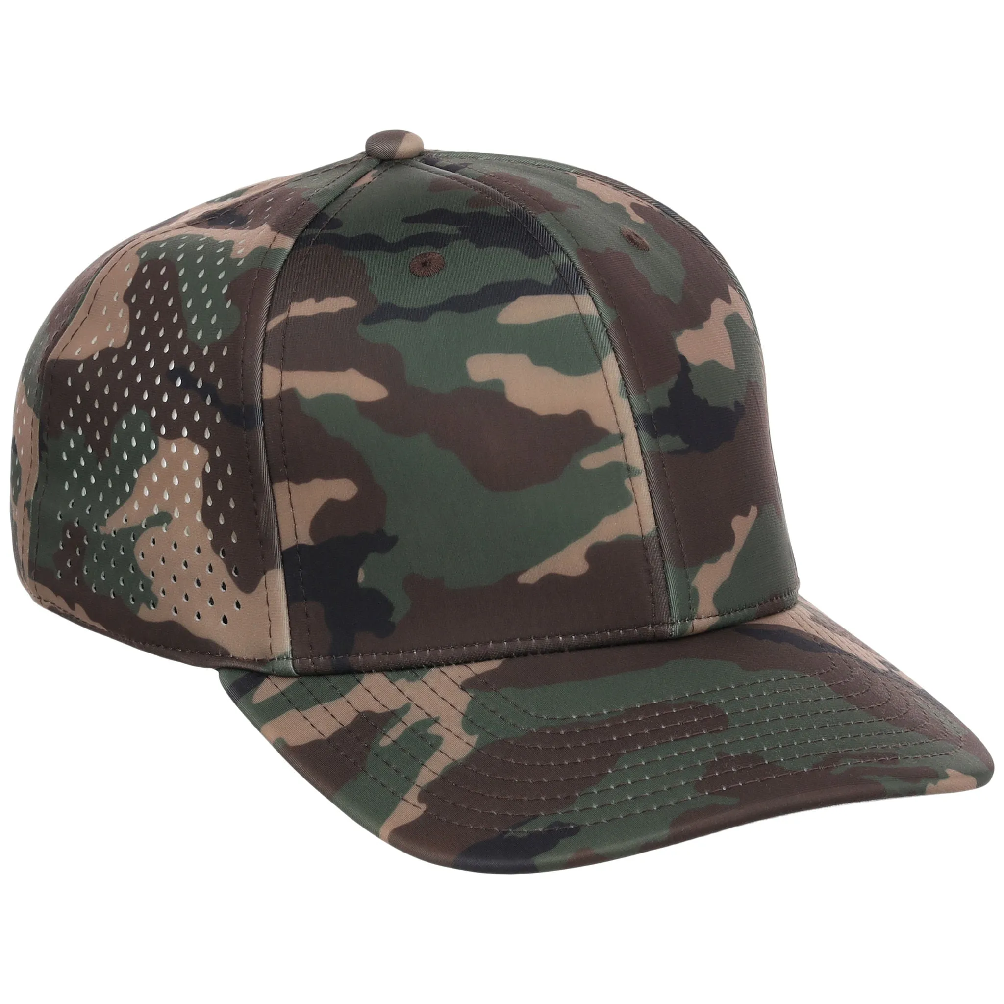 Crowns By Lids Clubhouse 6-Panel Tech Cap - Camo