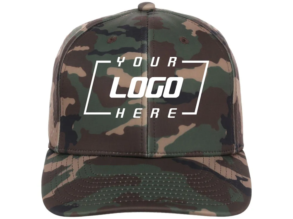 Crowns By Lids Clubhouse 6-Panel Tech Cap - Camo