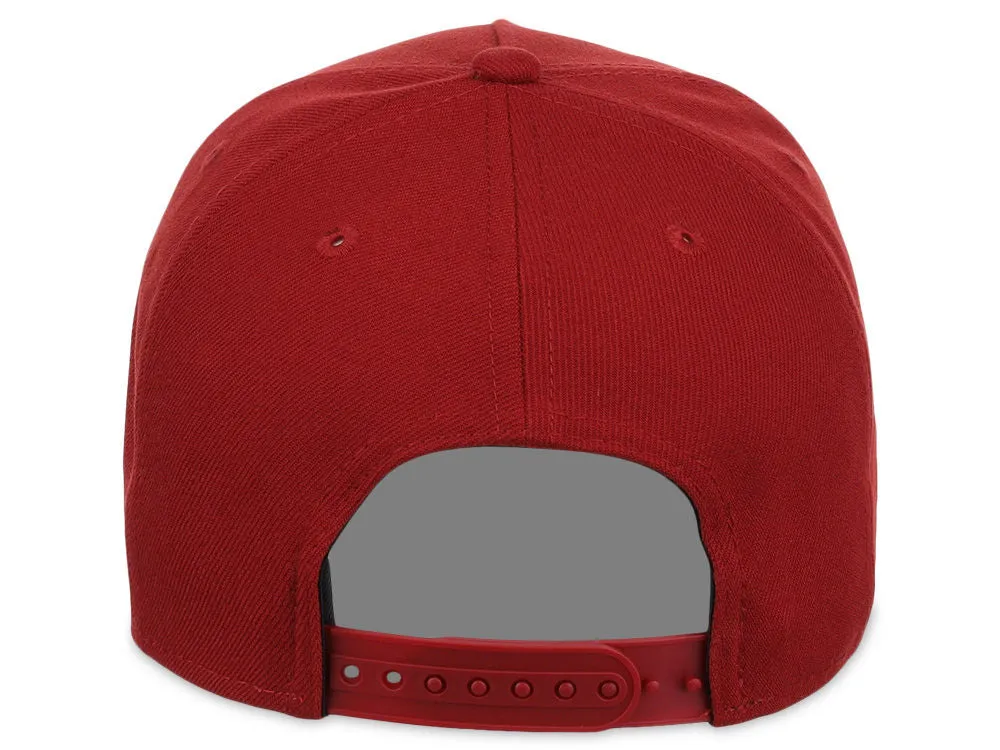 Crowns By Lids Hook Shot A-Frame Cap - Maroon