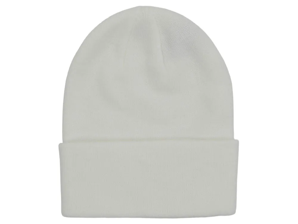 Crowns By Lids Turnover Cuff Knit - White