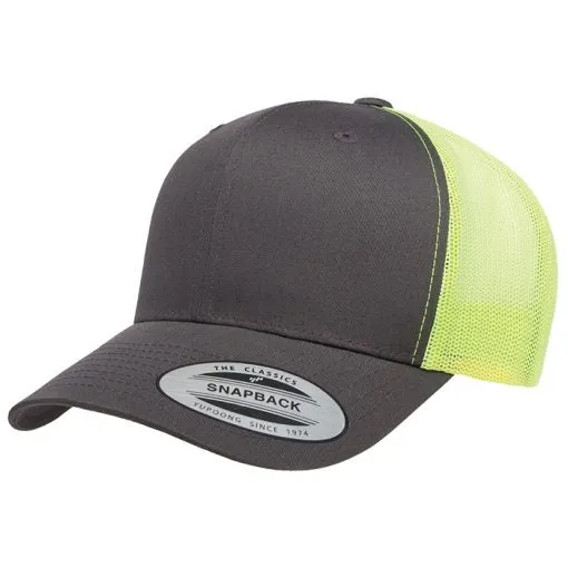 Custom Embroidery, 6606 YP Classics Retro Trucker Hats