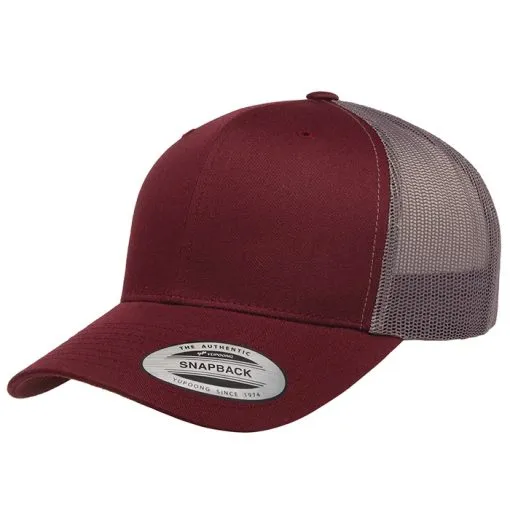 Custom Embroidery, 6606 YP Classics Retro Trucker Hats