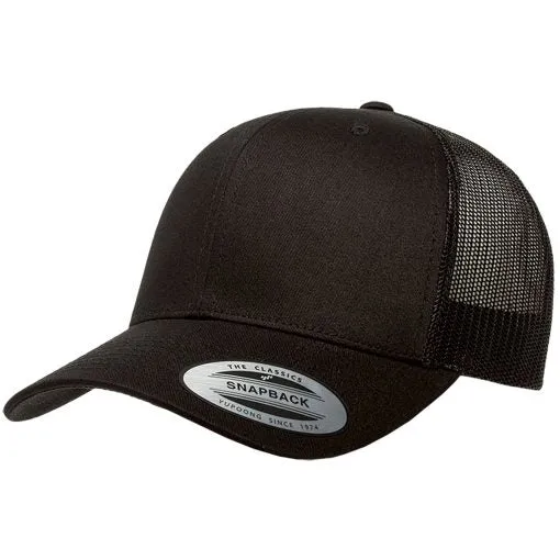 Custom Embroidery, 6606 YP Classics Retro Trucker Hats