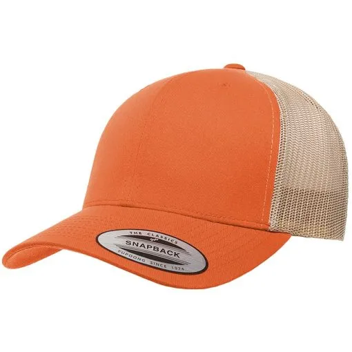 Custom Embroidery, 6606 YP Classics Retro Trucker Hats
