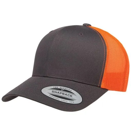 Custom Embroidery, 6606 YP Classics Retro Trucker Hats