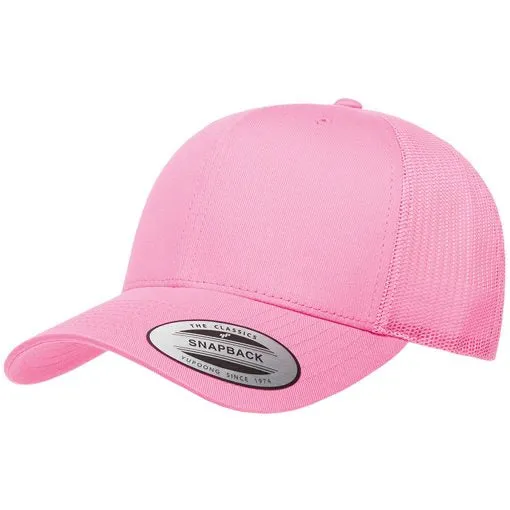 Custom Embroidery, 6606 YP Classics Retro Trucker Hats