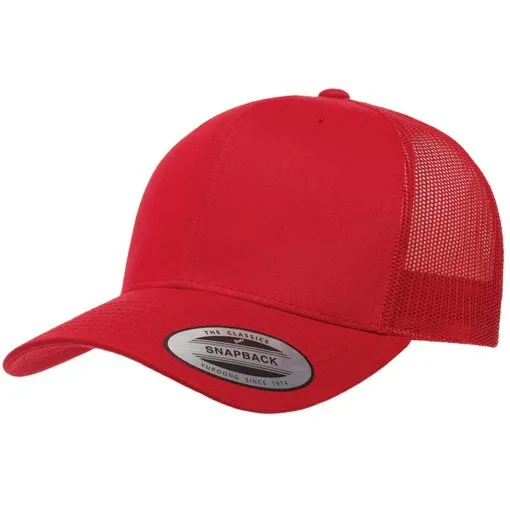 Custom Embroidery, 6606 YP Classics Retro Trucker Hats