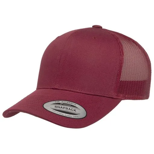 Custom Embroidery, 6606 YP Classics Retro Trucker Hats