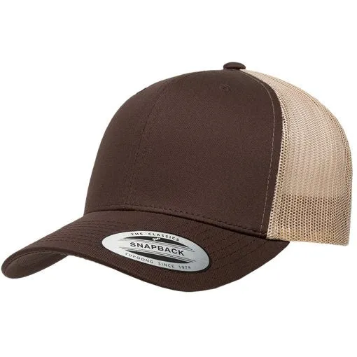 Custom Embroidery, 6606 YP Classics Retro Trucker Hats