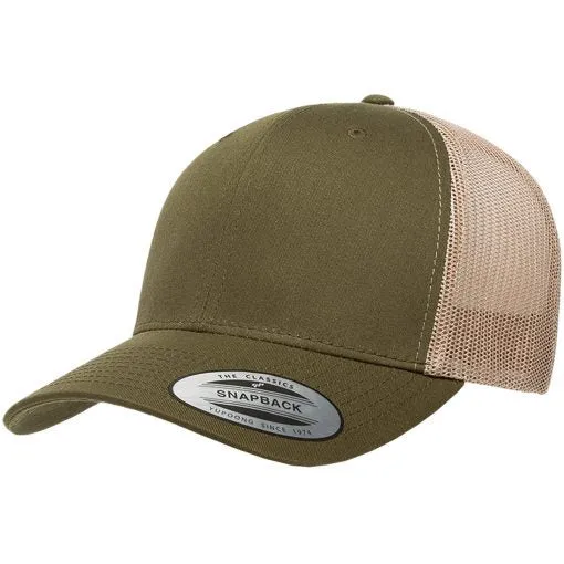 Custom Embroidery, 6606 YP Classics Retro Trucker Hats