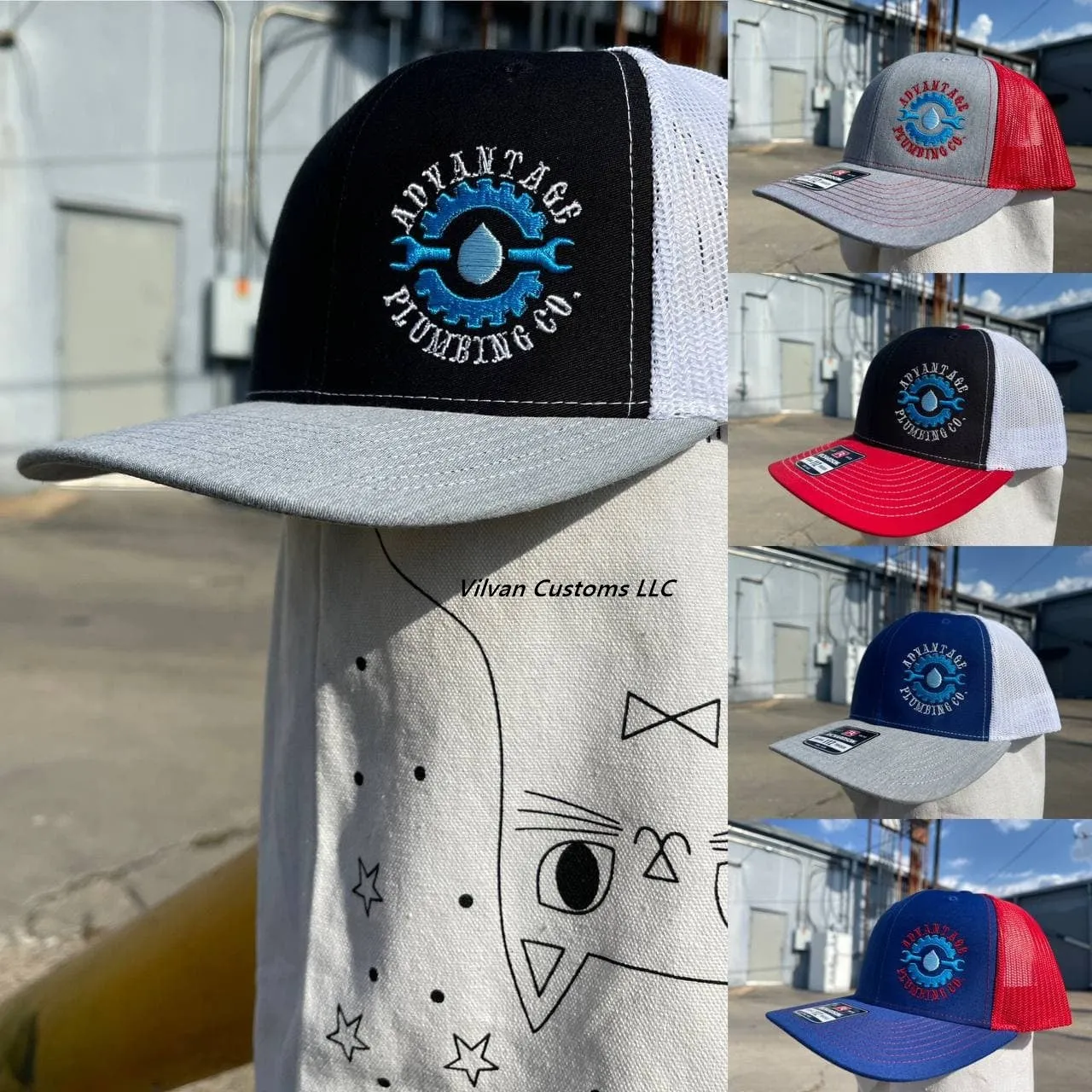 Custom Embroidery, 6606CA – YP Classics Camo Retro Trucker Hats
