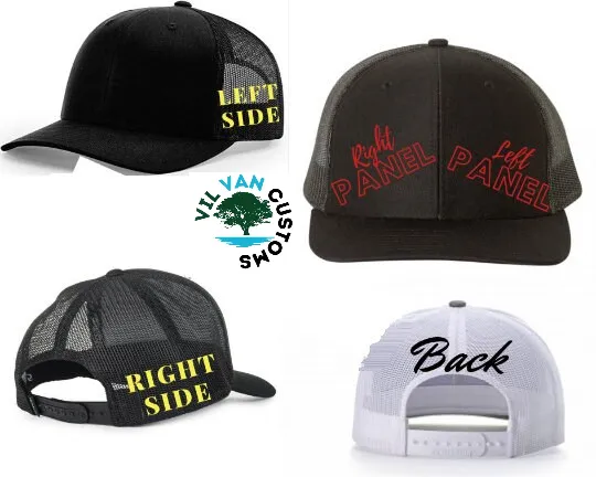 Custom Embroidery, 6606CA – YP Classics Camo Retro Trucker Hats