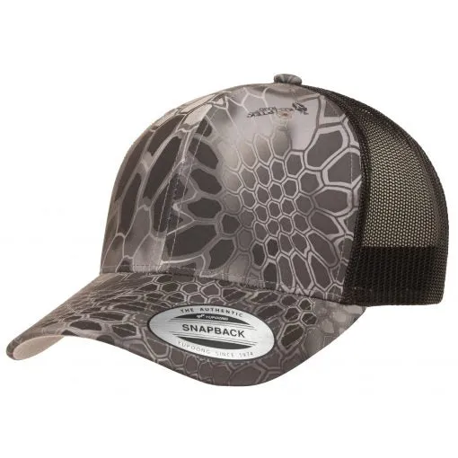 Custom Embroidery, 6606KR YP Classics Kryptek Retro Trucker Hats