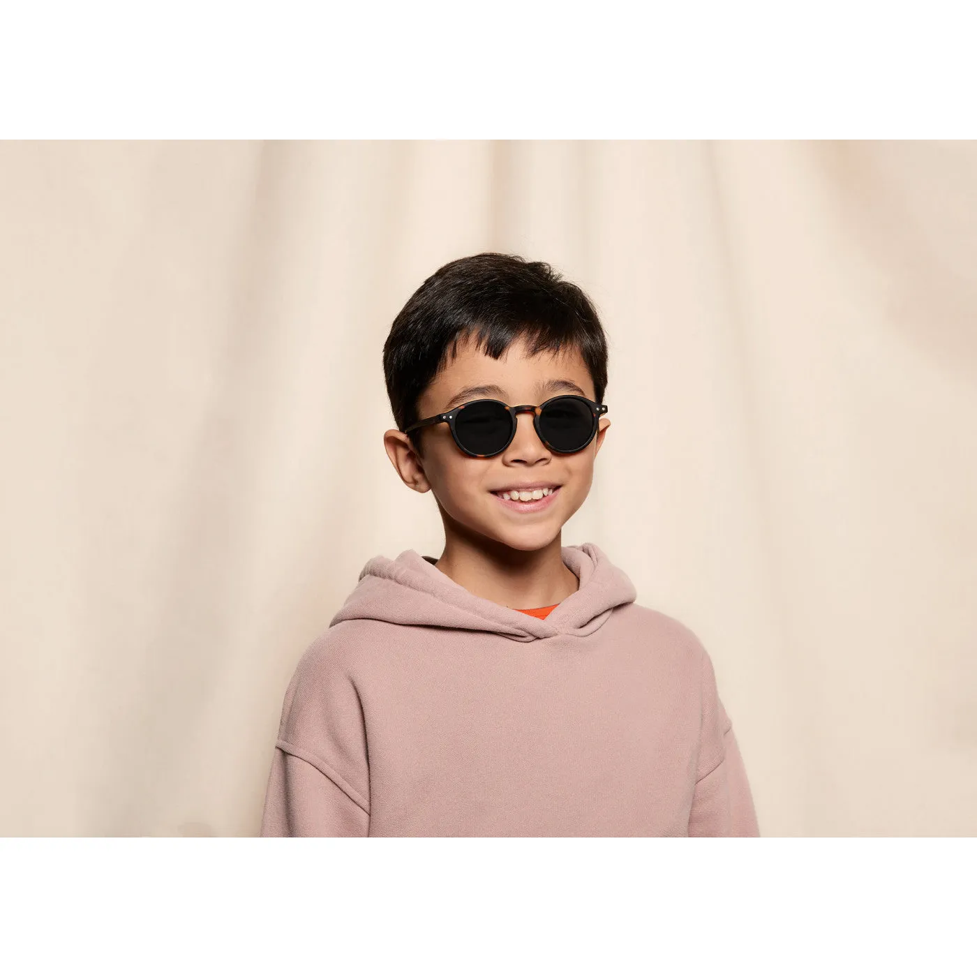 #D Junior Sunglasses (Blue Tortoise Mirror)