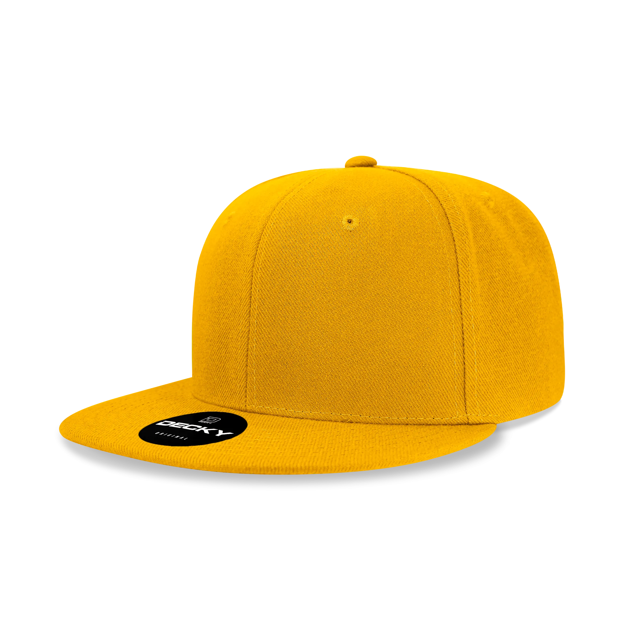 Decky 6020 High Profile 6 Panel Snapback, Flat Bill Hat