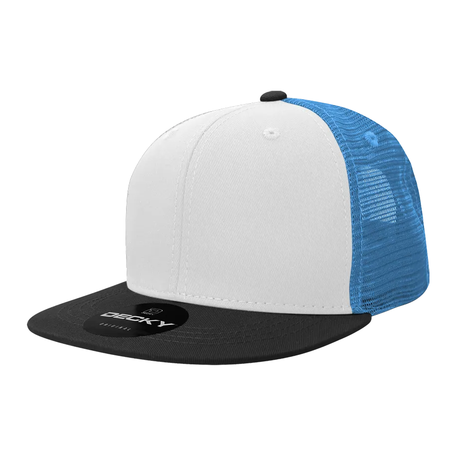Decky 6033 6 Panel High Profile Structured Cotton Blend Trucker - CASE Pricing