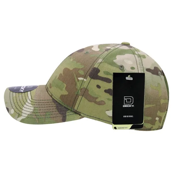 Decky 6301 - Structured Multicam L/C Cap, MultiCam Camo Hat