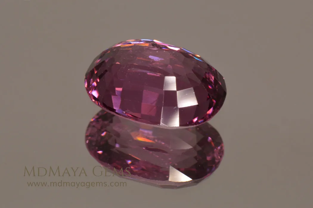 Deep Pink Spinel. Oval Cut. 2.47 ct.