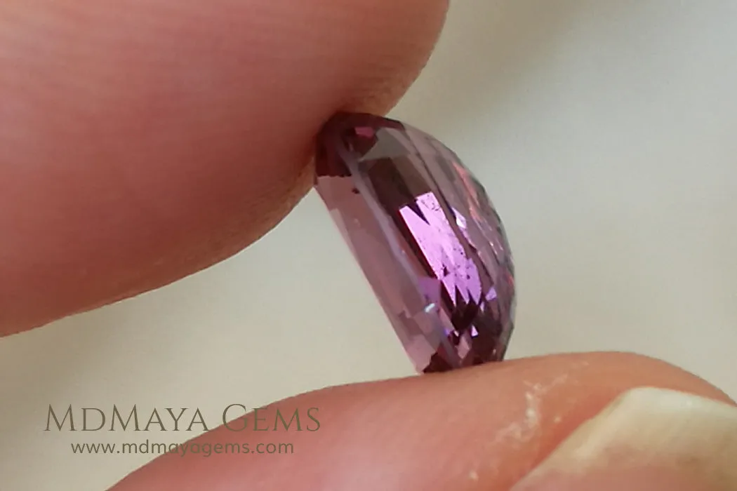 Deep Pink Spinel. Oval Cut. 2.47 ct.