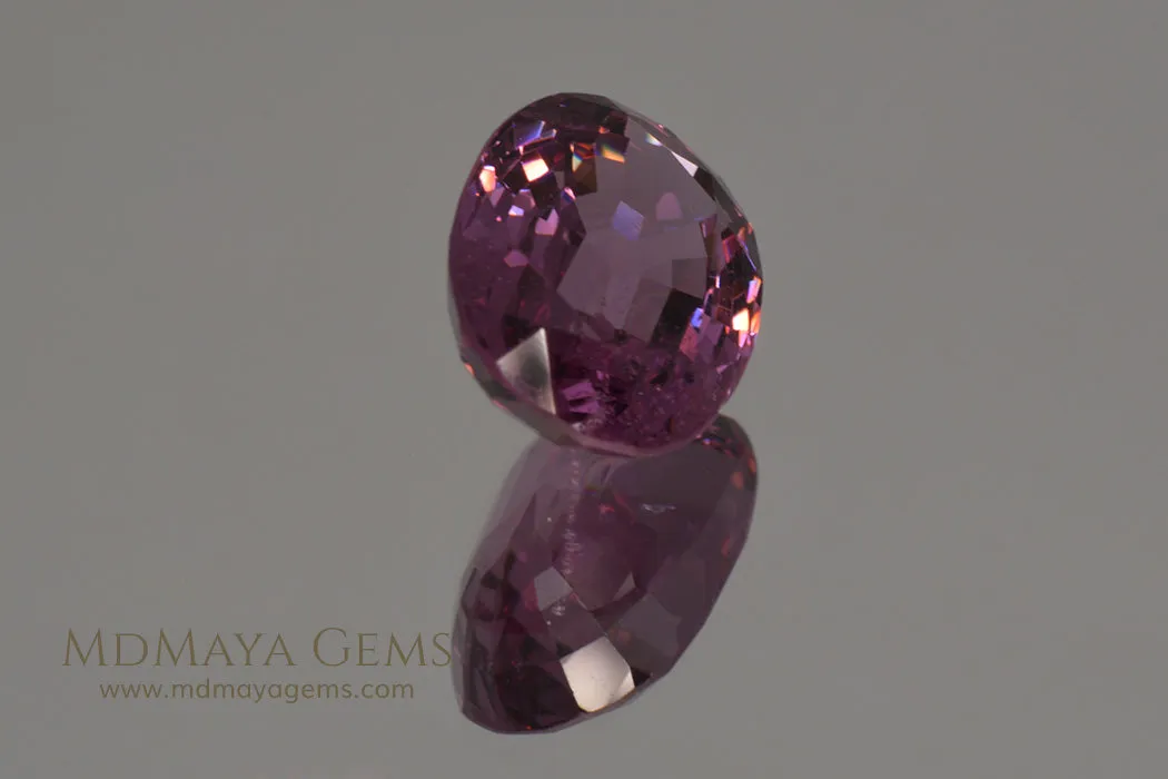Deep Pink Spinel. Oval Cut. 2.47 ct.