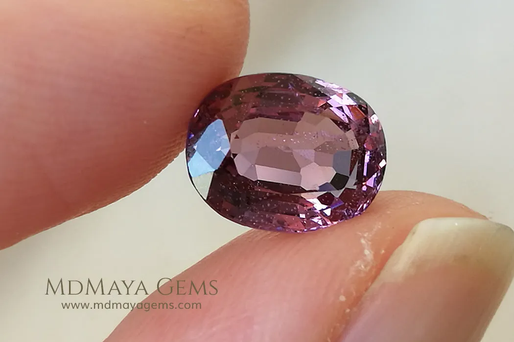 Deep Pink Spinel. Oval Cut. 2.47 ct.