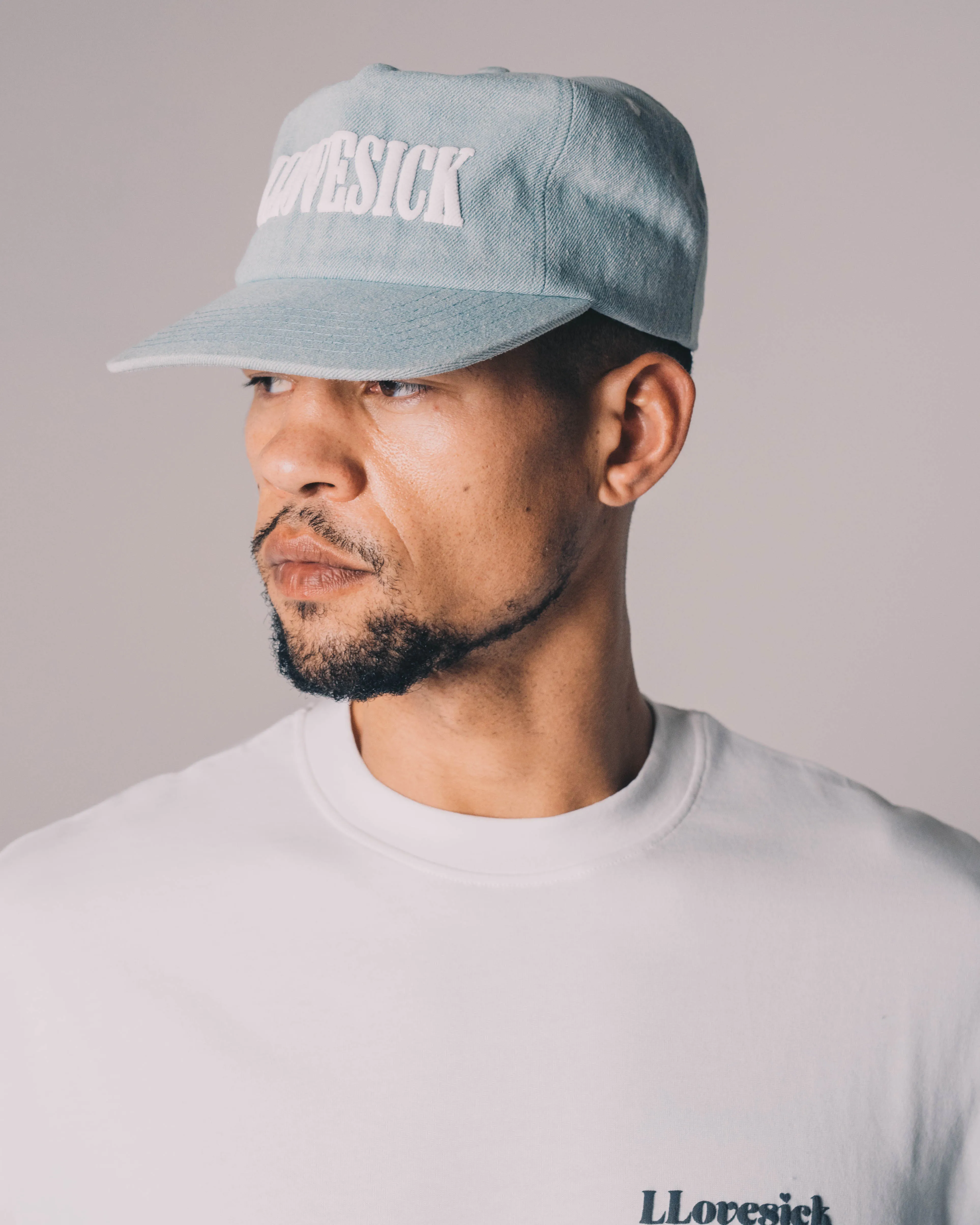 Denim Snapback (Sky Denim)