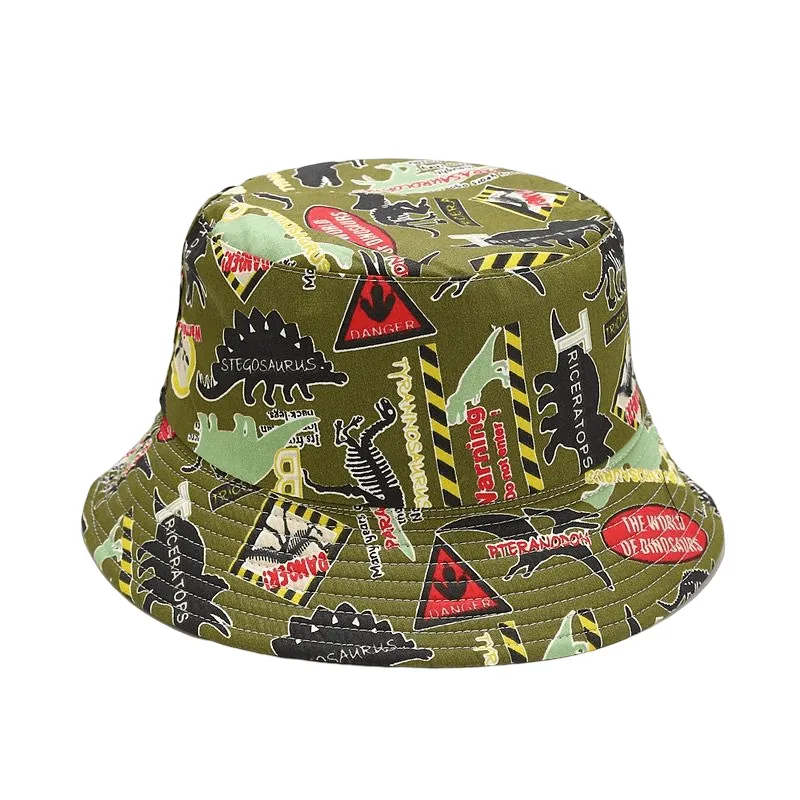 Dinosaurs World Bucket Hat