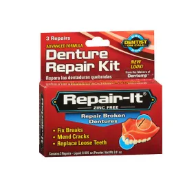 D.O.C. Emergency Denture Repair Kit 3 Each By Kendall