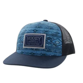 Doc Hooey Blue/Black 5 Panel Trucker Cap - Youth