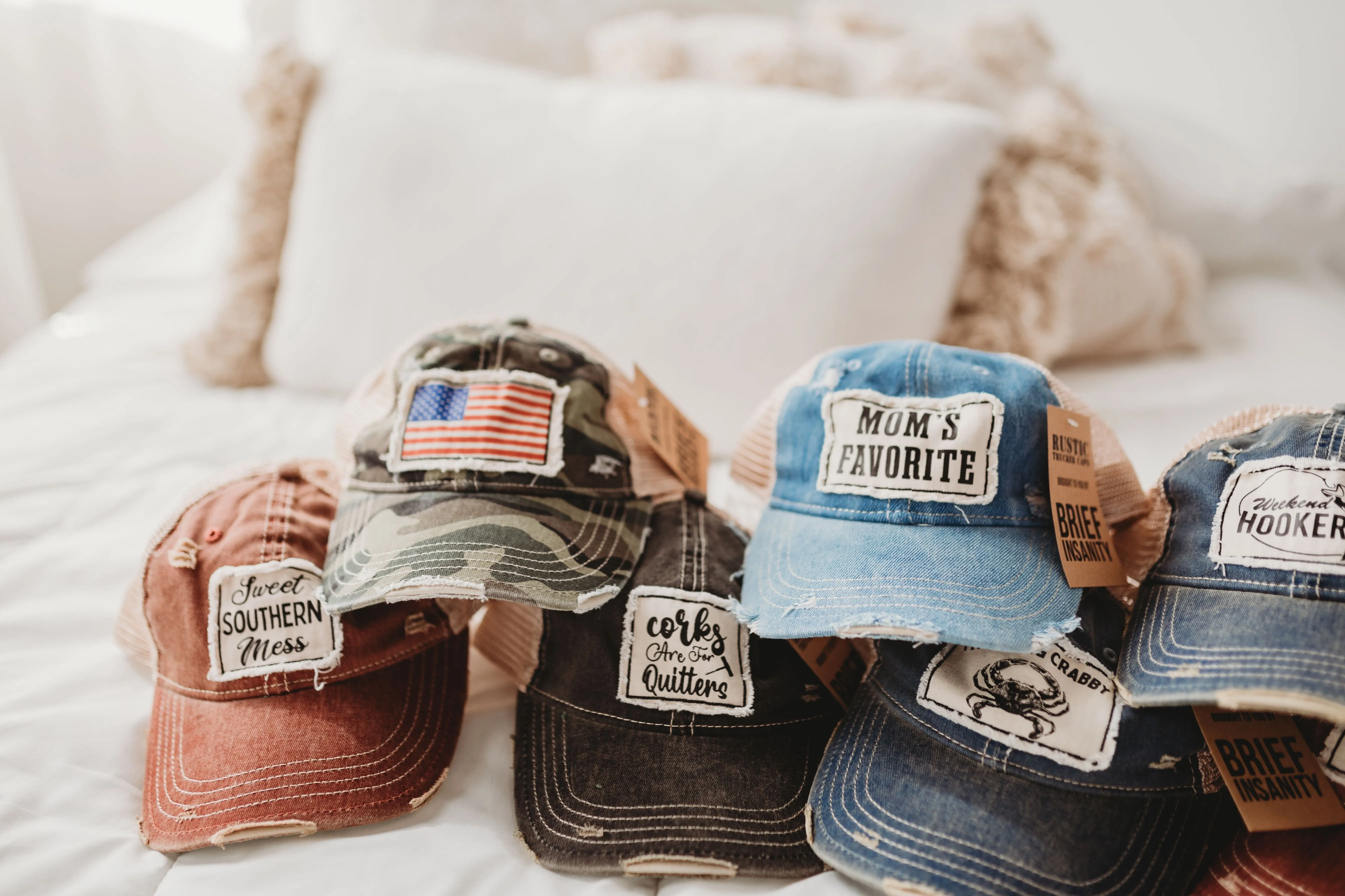 Don't Look at Totality Vintage Distressed Trucker Adult Hat