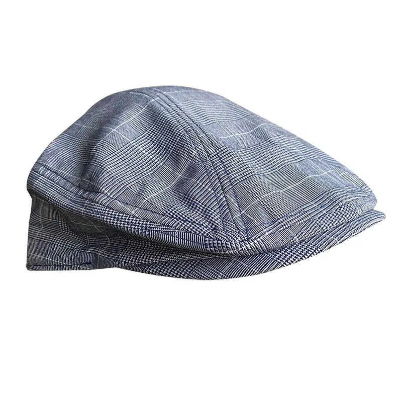 Dormund Tartan Cotton Flat Cap