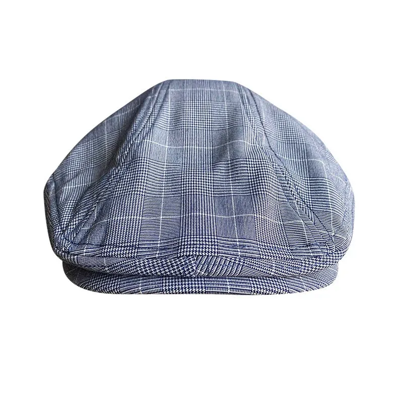 Dormund Tartan Cotton Flat Cap