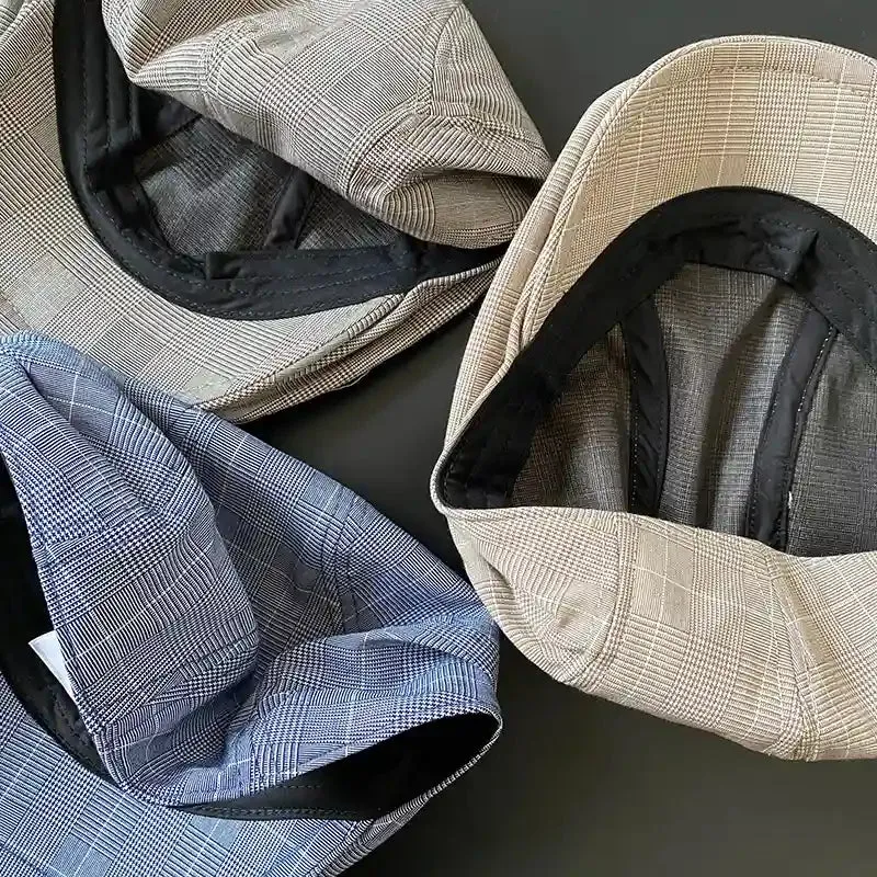 Dormund Tartan Cotton Flat Cap