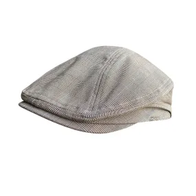 Dormund Tartan Cotton Flat Cap