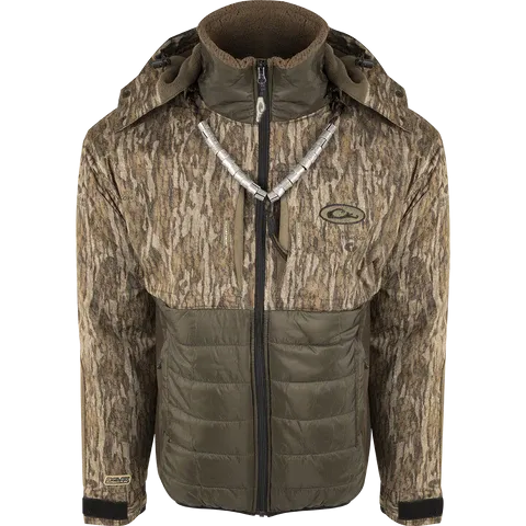 Drake Guardian Flex Double Down Eqwader Hooded Full Zip