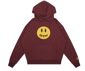 Drew House Mascot Oversized Hoodie Burgundy