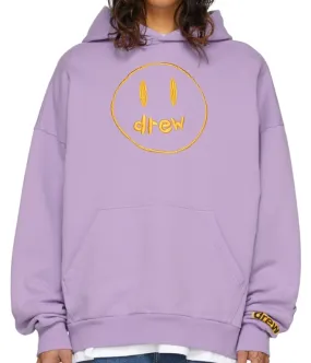 Drew House Purple Painted Mascot Hoodie