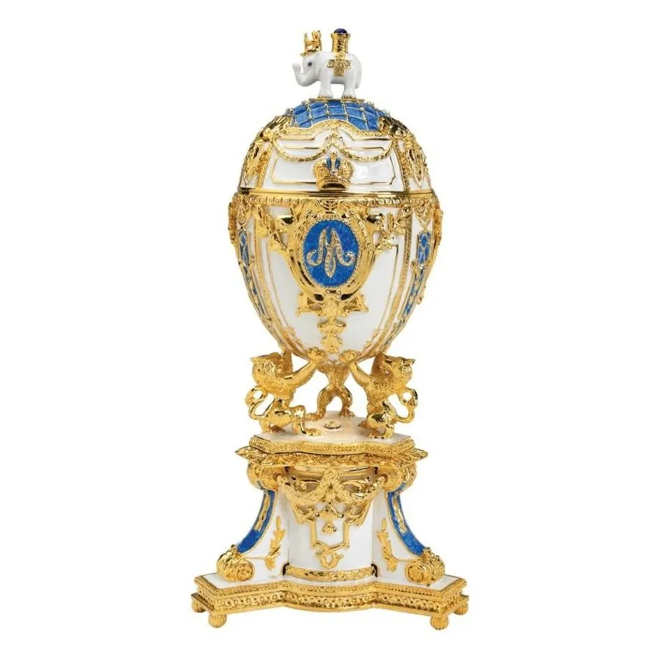 Easter Gift Romanov Imperial Style Collectible Enameled  Eggs