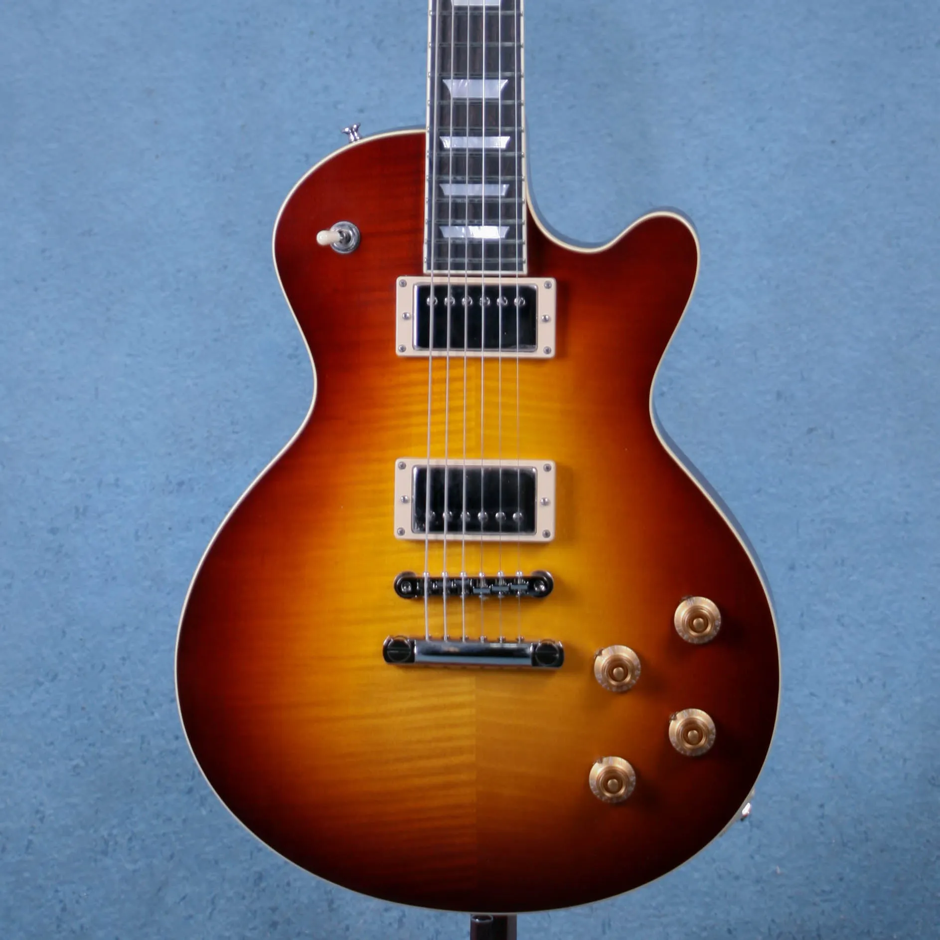 Eastman SB59/v Antique Varnish Solid Body Electric Guitar - Antique Goldburst - P2300136