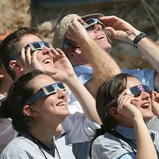Eclipse Glasses - Safe Solar Glasses - Eclipse Shades- Safe for Direct Solar Viewing of Solar Eclipses, Sunspots and Planetary Transits