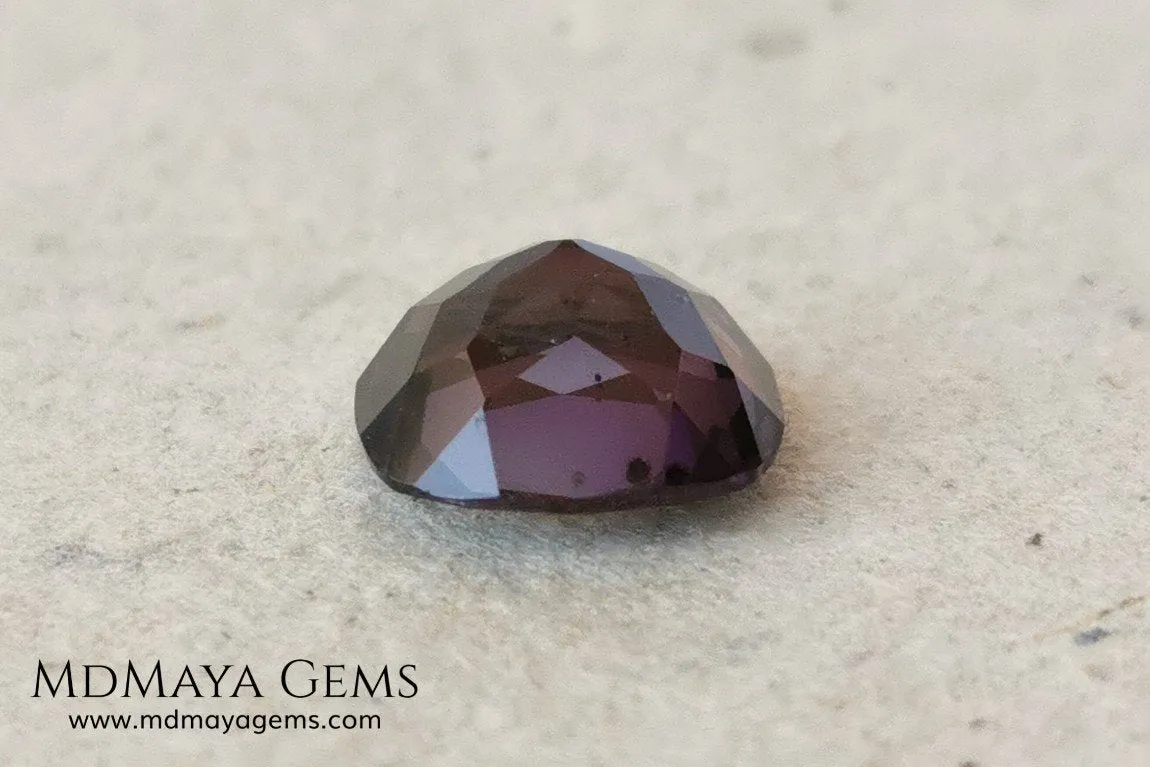 Elegant Purple Spinel 2.03 ct cushion cut