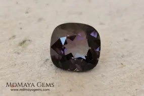 Elegant Purple Spinel 2.03 ct cushion cut