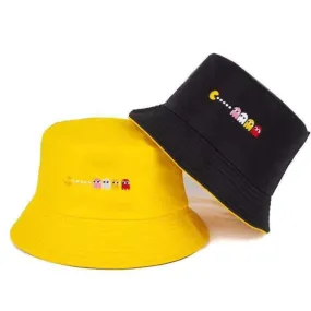 Embroidery Reversible Bucket Hat