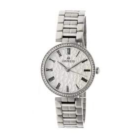 Empress Catherine Automatic Hammered Dial Bracelet Watch