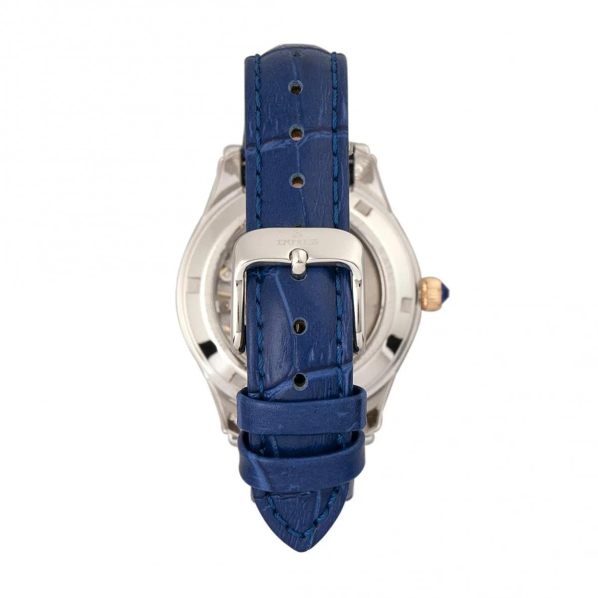 Empress Xenia Automatic Leather-Band Watch