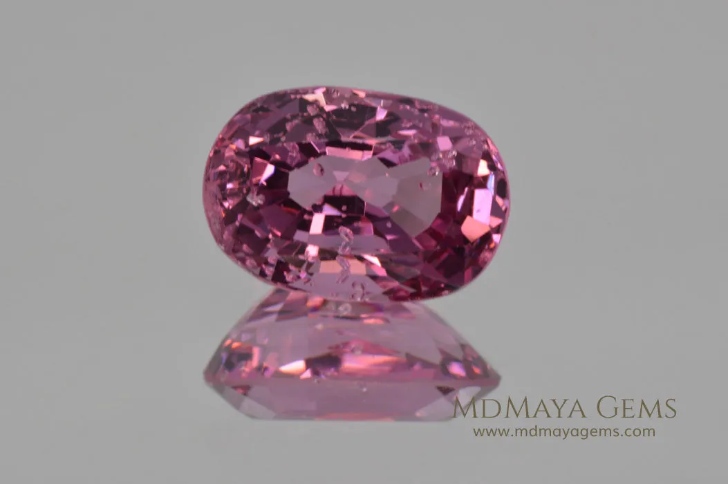 Enchanting Pink Burmese Spinel. 2.44 ct. Pretty Gem!