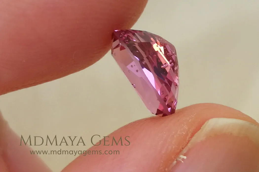 Enchanting Pink Burmese Spinel. 2.44 ct. Pretty Gem!