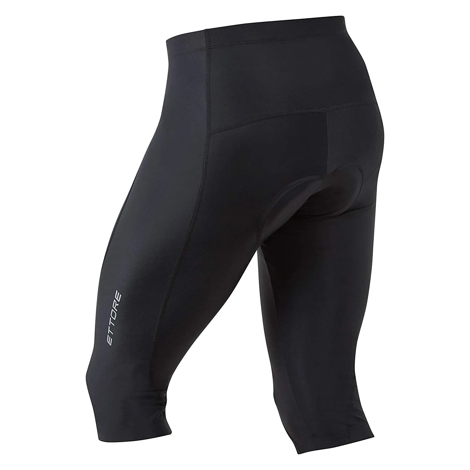 Ettore Dart Mens Gel Padded Cycling Shorts 3/4 Length